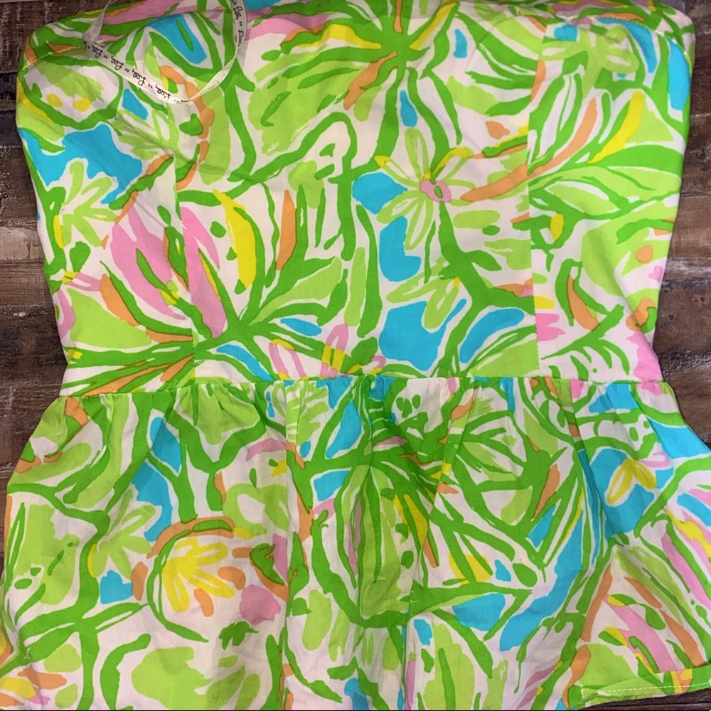 Lily Pulitzer: Strapless Womens Summer Top